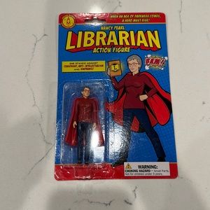 Nancy Pearl Librarian Action Figure